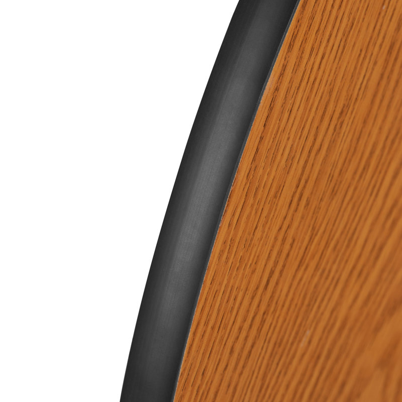 Ensemble de table d'activités flexibles en stratifié 47,5 po Goddard, Chêne, L 60 po x P 60 po x H 17 à 25 po