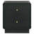 Cavelle 2-Drawer Nightstand Bedside Table Black
