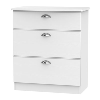 Fully Assembled Murier 3 Drawer Chest
