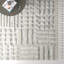 Benjamin Geometric Hand Knotted Ivory/Sky Area Rug-1167330474