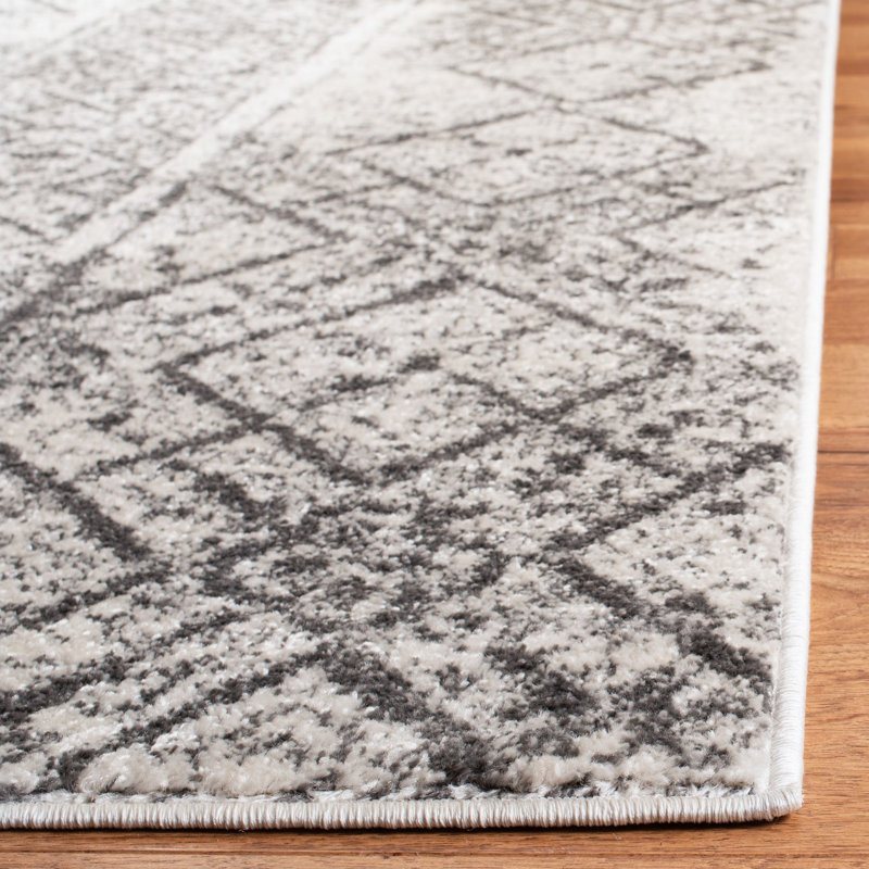 Finney Performance Geometric Rug, Rectangle 2'6" x 4'
