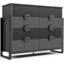 Commode 17 tiroirs cannelée 17 Stories-1053720586