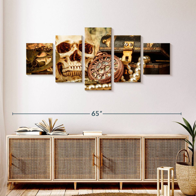 Décor gothique Avag, H 24 po x l 55 po