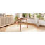 Table triangulaire en bois - Table d'appoint géométrique moderne peu encombrante pour le salon, la chambre à coucher et les petits espaces