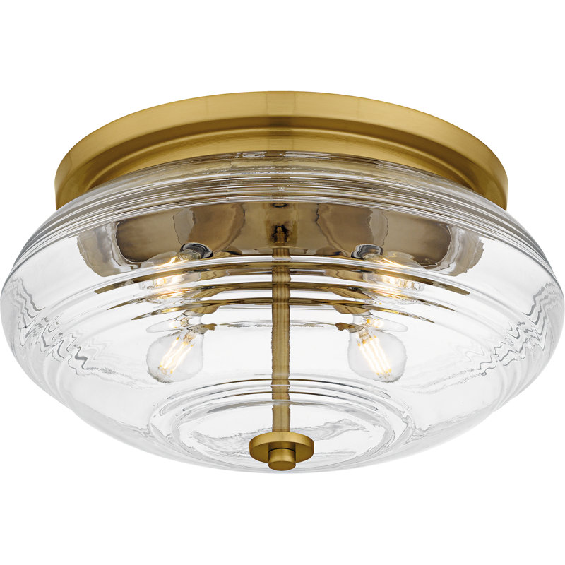 Gatonby Flush Mount, Brushed Gold