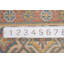 Tapis oriental gris à motif géométrique Kazak 4 x 6