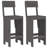 Netrapal 17 Stories Bar Set with Wood Frame and Solid Wood Outer Material-1608136834