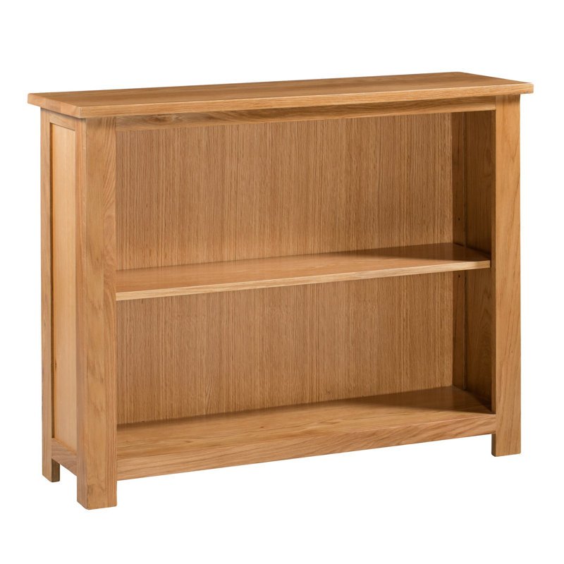 Hatcher 80cm H x 100cm W Solid Wood Standard Bookcase
