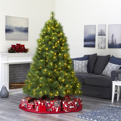 Easy Set-Up Lighted Christmas Tree