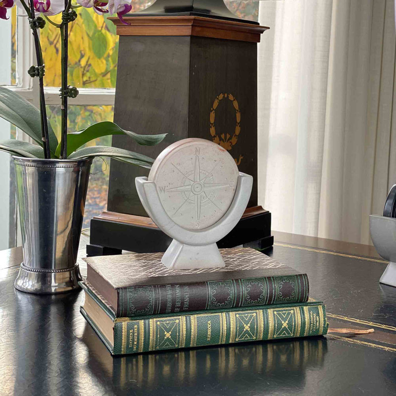 Sculpture Hasan Compass, Blanc