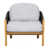 Gray Cushion/Black Frame