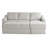 Serta Harvey 89.8" Convertible Sleeper Sectional-109510236