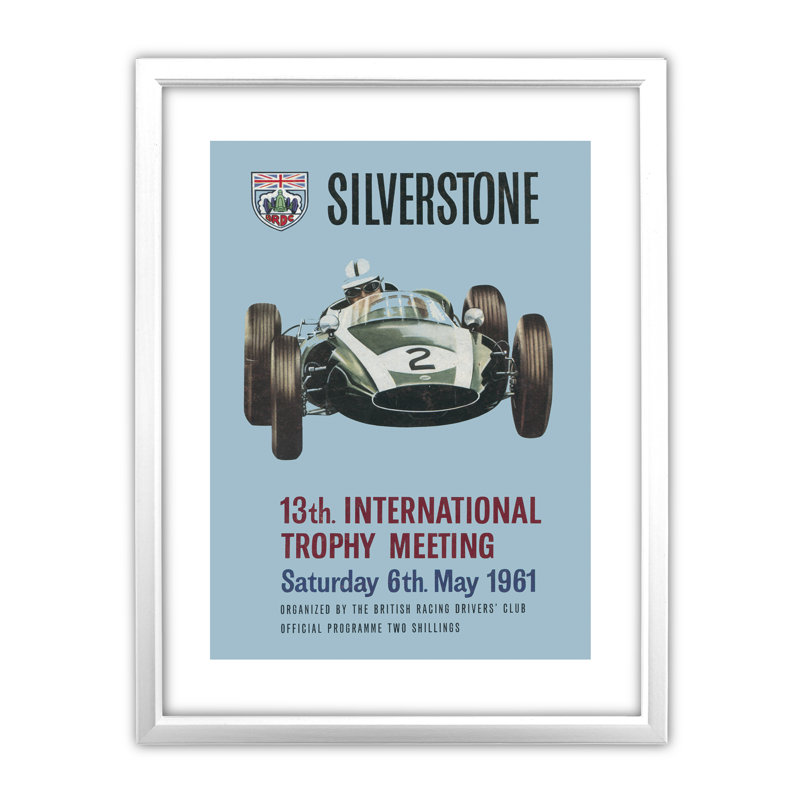 Single Picture Frame Print, White