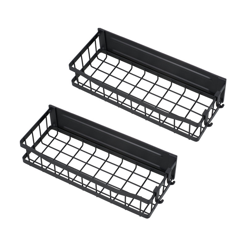 Freestanding Spice Rack, Black