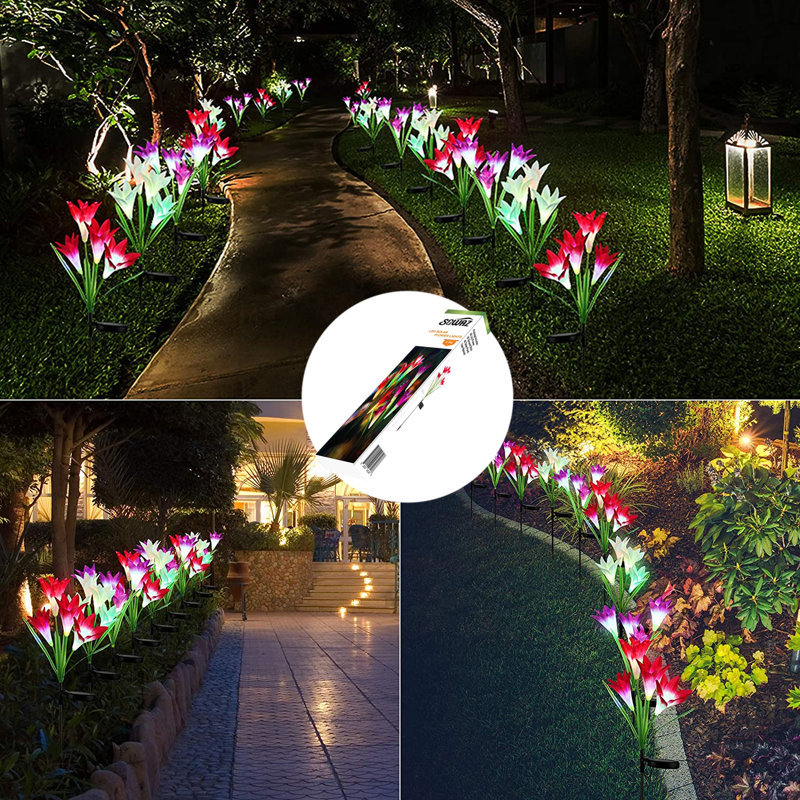 Jasie Plastic Plants & Flowers Garden Stake