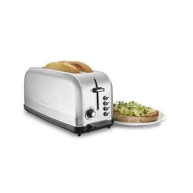 Zwilling Enfinigy Cool Touch 2 Long Slot Toaster, 4 Slices with Extra Wide  1.5