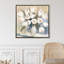 Toile de tulipes blanches