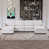 Polyester blanc antique