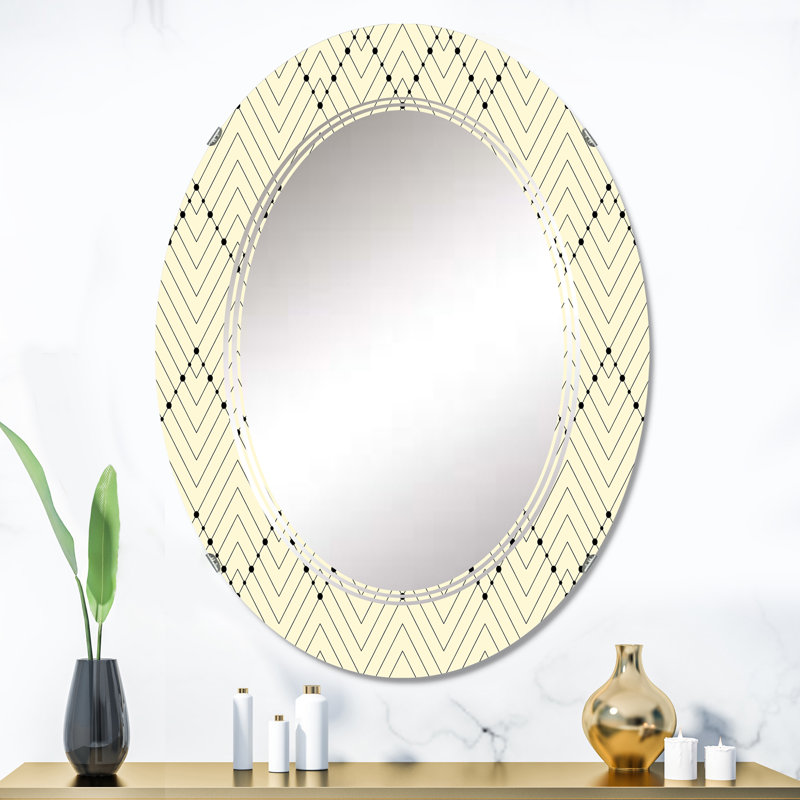 Oval Mirror, 36" x 24"