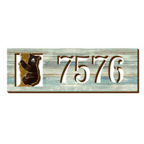 Wood House Numbers — Wooden House Number Signs & Plaques