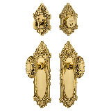 Nostalgic Warehouse Victorian Entry Set with Victorian Knob