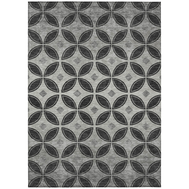 Machine Washable Indoor/Outdoor Chantille ACN2423 Geometric Rug, Rectangle 10' x 14'