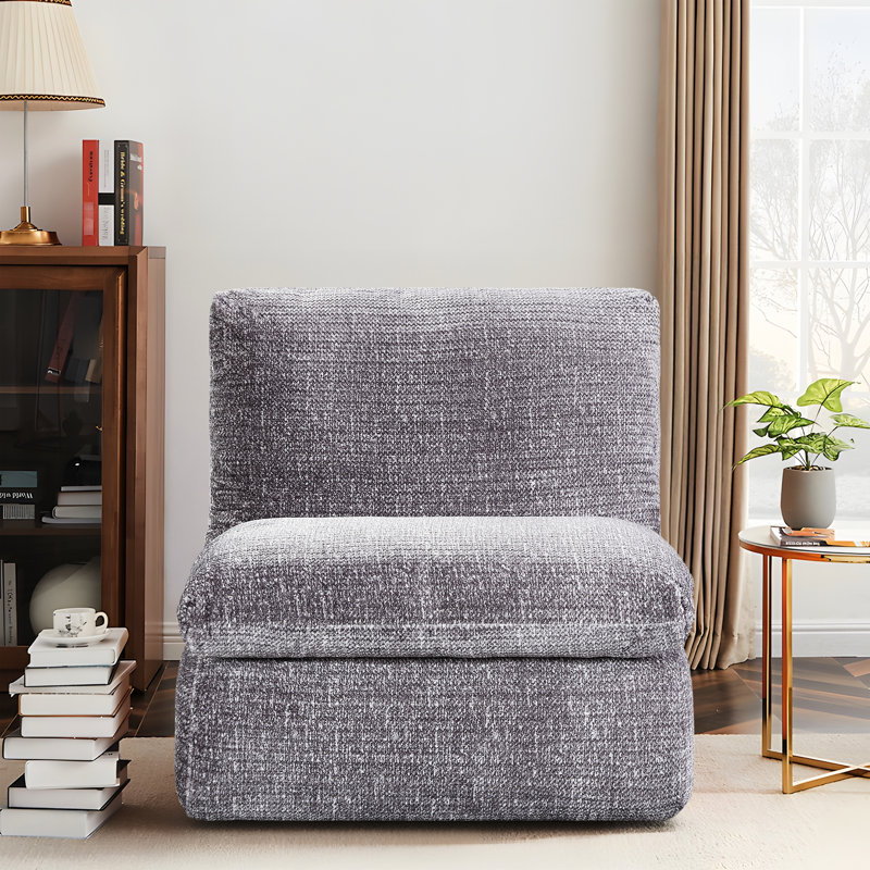 Chaise en velours côtelé gris avec siège ergonomique, pour un regain d'énergie