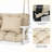 Tufted Porch Swing Cushions-16584961