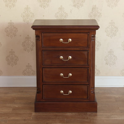 Lloyd Solid Wood 62cm W 4 - Drawer Chest of Drawers