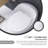 Single Flush Egg Shape Toilet In Glossy White
