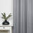 Jhoniel Fabric Fusion Linen Look Printed Room Darkening Curtain Pair-1285809858-1285809859