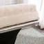 Méridienne de luxe rembourrée avec vibration pour la détente, canapé inclinable de loisirs moderne en tissu à dossier fixe pour le salon / la chambre à coucher-1465456728