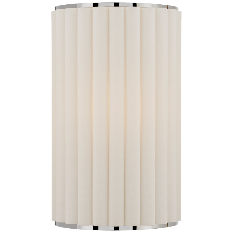 Ian K. Fowler Palati Small Sconce, Polished Nickel