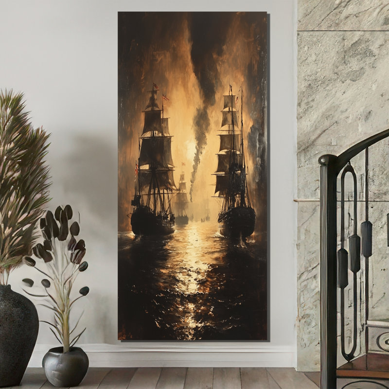«Aloyse - USA Patriotist», art mural, H 60 po x l 28 po, Toile tendue, Ne s’applique pas