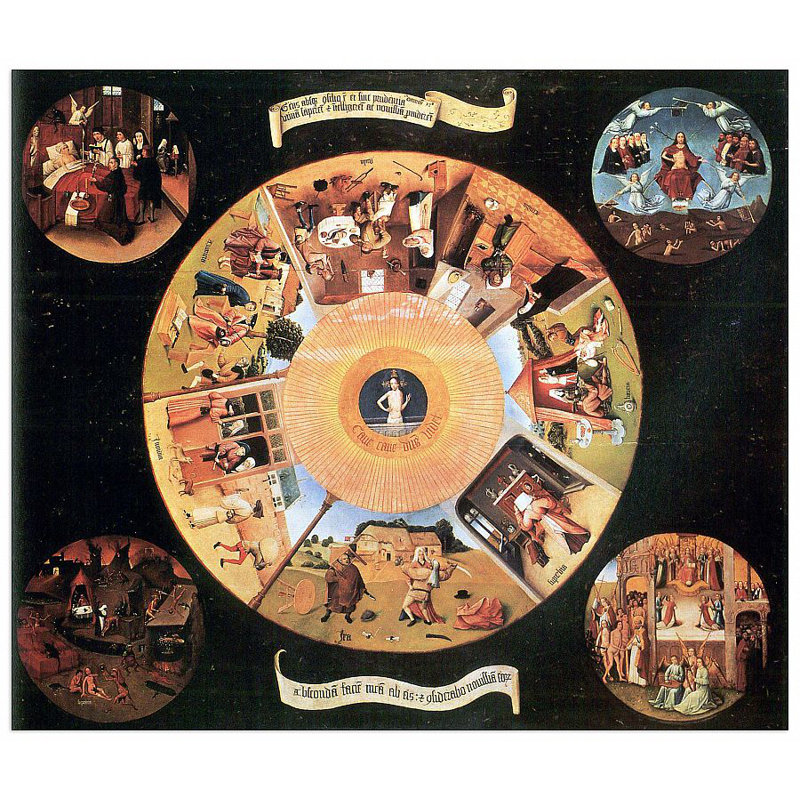 Hieronymus Bosch - Wrapped Canvas Print