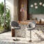 Tabouret de bar réglable en hauteur l 16,93 po x P 19,49 po x H 44,09 po Avery (ensemble de 2)