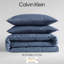 Ensemble d'édredon en peluche réversible Calvin Klein-115360596-115360598