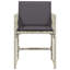 Outdoor Patio Dining Armchair with Cushion-521046452-521046454