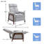 Fauteuil inclinable Kilan-1044059772