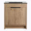 Meuble-lavabo sur pied simple 30 po avec plateau en céramique Latéralrius