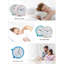 Réveil en métal ultra silencieux, réveil rond avec veilleuse, fonctionne sur piles, réglage facile, style simple et rétro pour bureau, chambre et décoration intérieure (blanc crème)