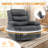 KORSER Recliner Chair With Heat And Massage,Oversized Recliner, 360°Swivel Manual Recliners For Living Room, Rocker Recliner With Side Pockets-802707628