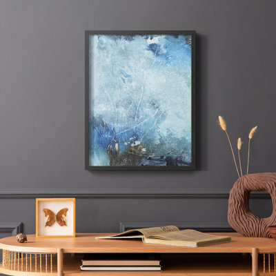«Coastal Seas III», reproduction encadrée - bois massif