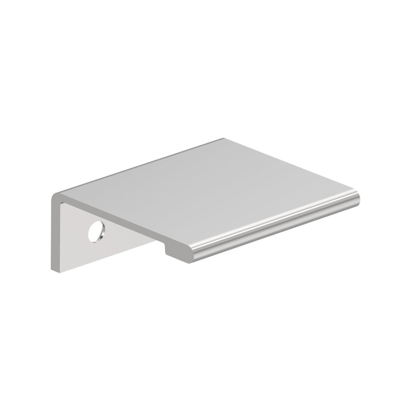 Poignée de meuble en chrome poli Streamline II de 1 3/4 po (44 mm) de longueur, Chrome poli