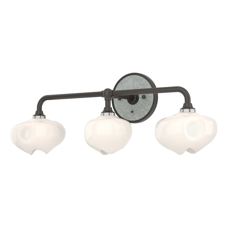 Ume 3 - Light Dimmable Vanity light, Oil Rubbed Bronze, Vintage Platinum