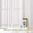 Flax Linen Curtains Semi-Sheer Solid Classic Grommet Privacy Drapes for Living Room & Bedroom, 2 Panels-42223429-42223430