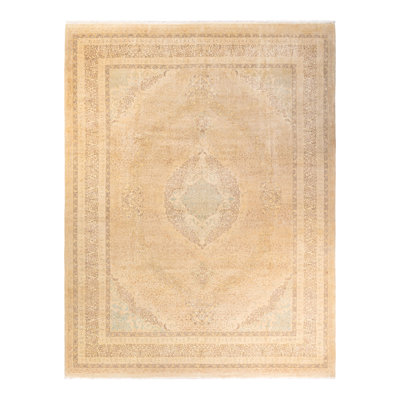 Classic One-of-a-Kind 9' 3" X 12' 2" Hand Knotted Area Rug