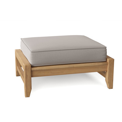Somerset Outdoor Teak Ottoman