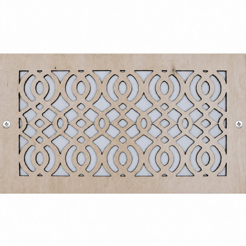 Registres muraux et de plafonds 6 x 10 (ouverture de conduit) 8 x 12 Stellar Air - arabe, P 0,25 po x H 6 po x l 10 po