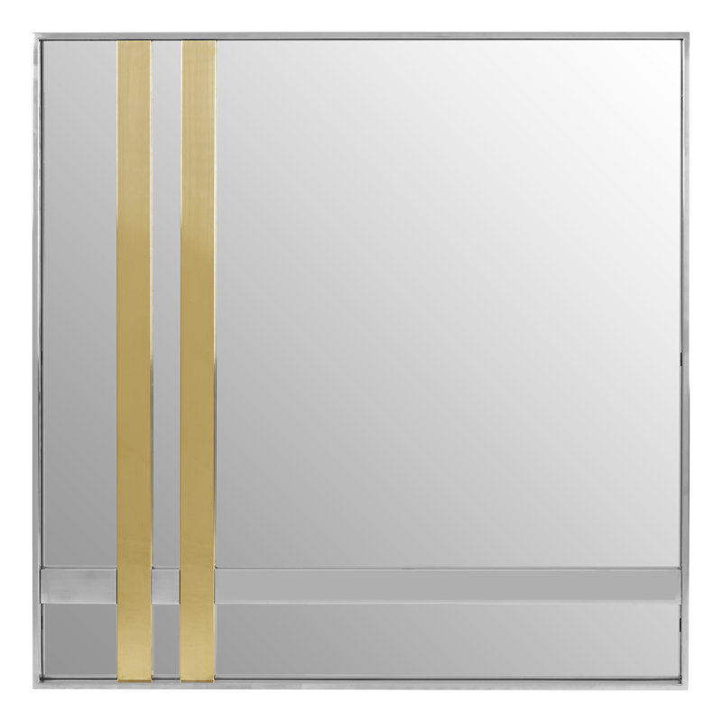 Metal Flat Wall Mirror
